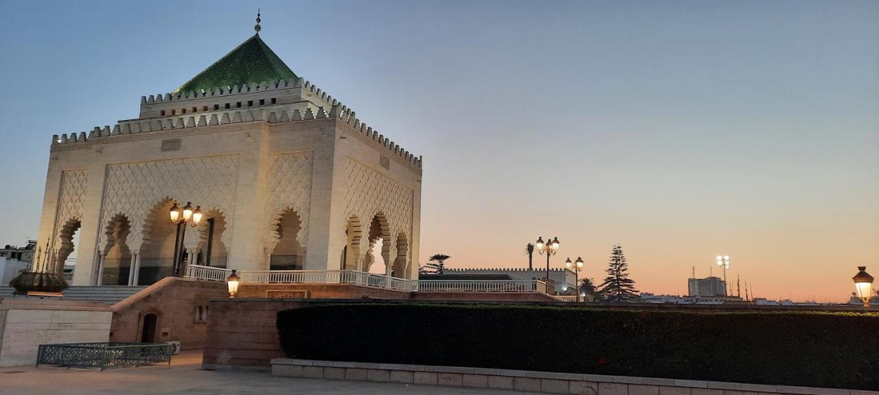 Hassan Tower And The Marina To Rabat